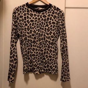 Leopard H&am long sleeve top!